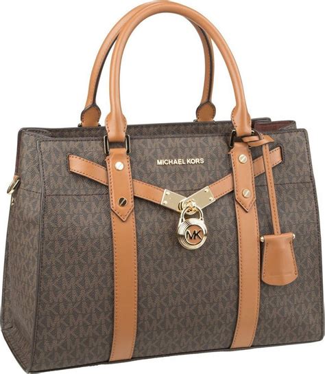 michael kors tasche günstig online kaufen|Michael Kors opened satchel purse.